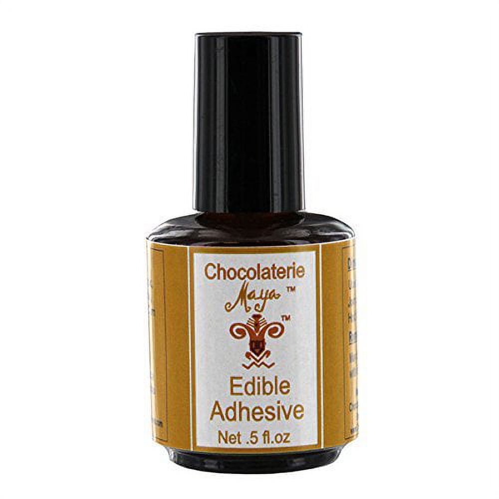 Edible Adhesive, 0.5 Ounce by Chocolaterie Maya 
